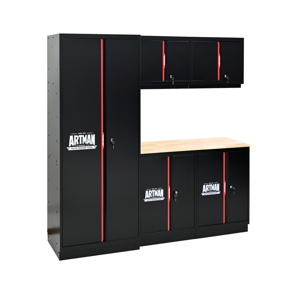 Heavy-Duty Garage Storage Cabinet Set_4Dock